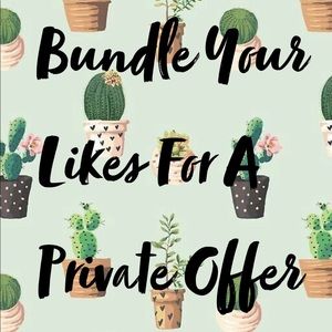 Bundle Your Likes and Receive A Private Offer! ❤️
